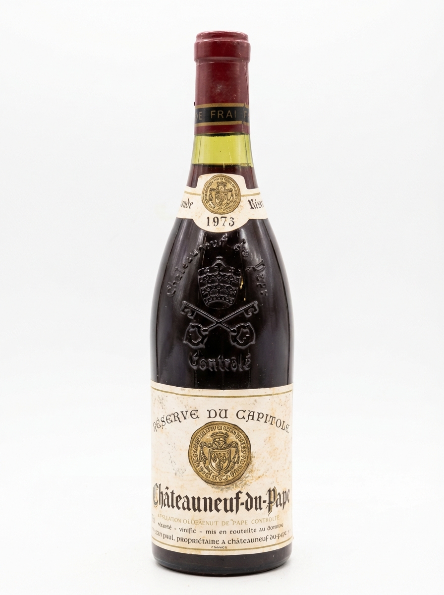 장 트랭티냥 샤토네프 뒤 파프 레제르브 뒤 카피톨 1975