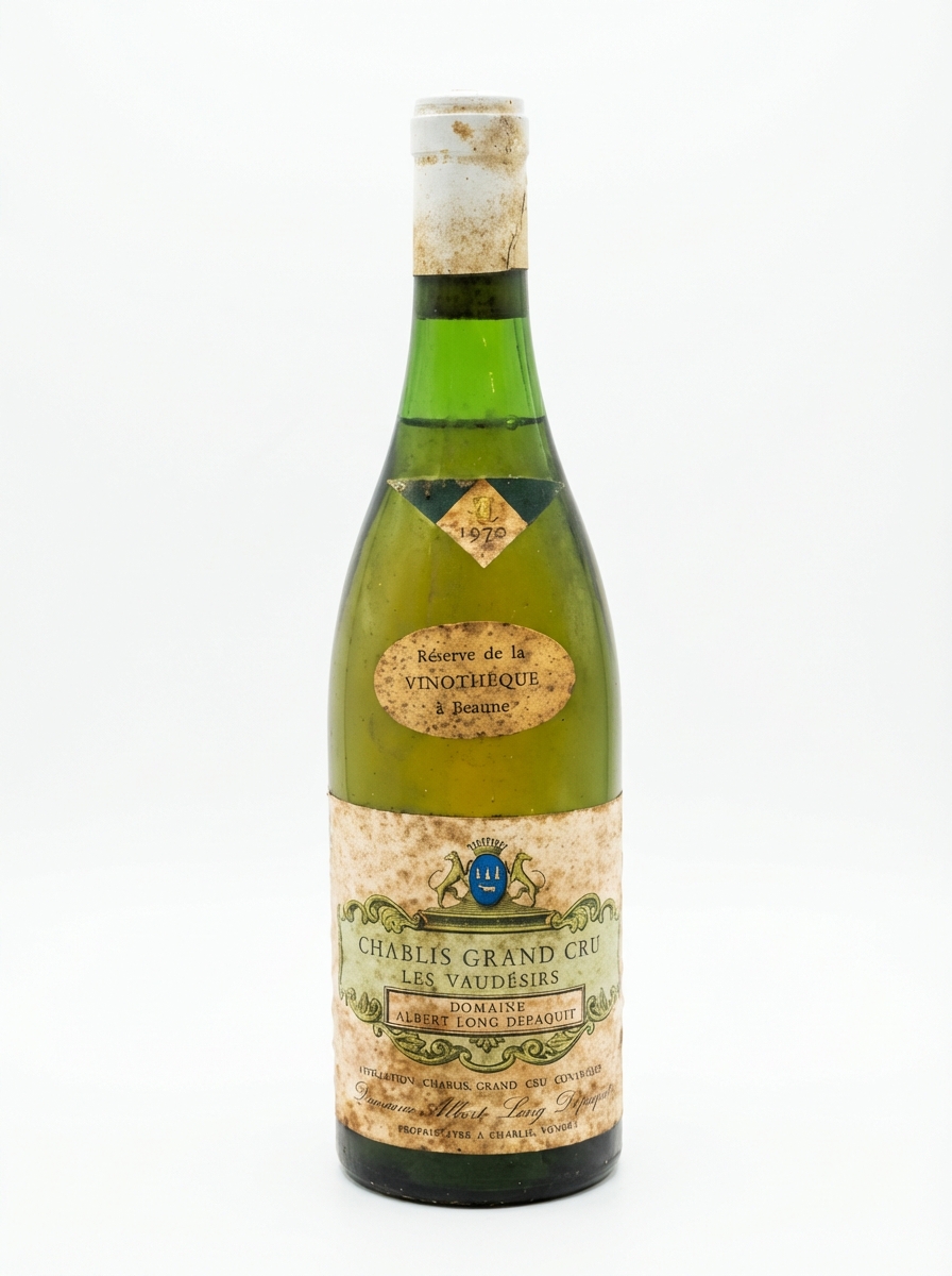알베르 비쇼 롱 드파키 샤블리 그랑 크뤼 보데지르 1970