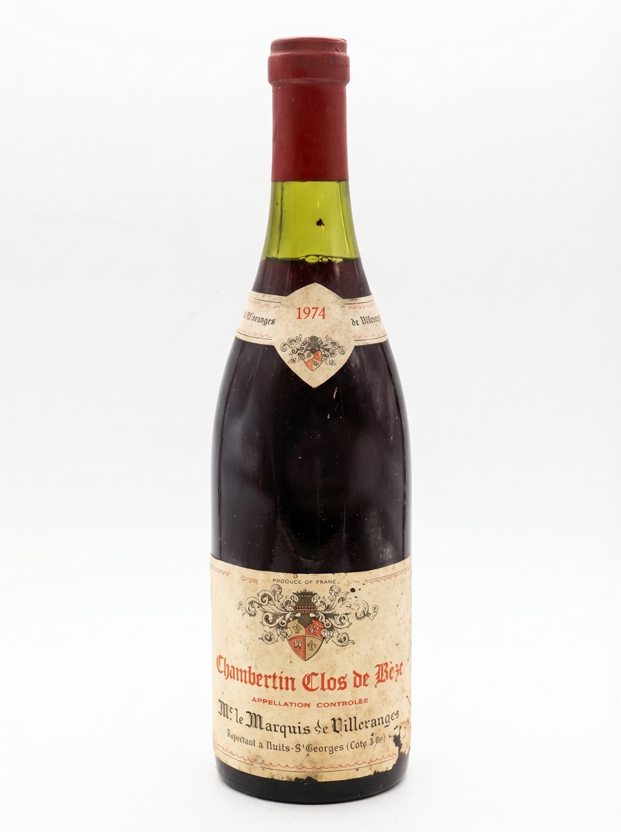 빌르랑쥬 샹베르탱 클로 드 베즈 1974