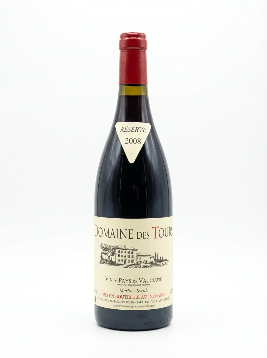 도멘 데 투르 메를로 시라 2008