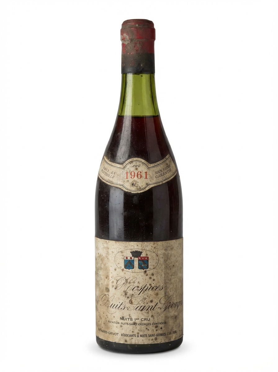 Hospices de Nuits Moillard Grivot Nuits Saint Georges 1er cru 1961