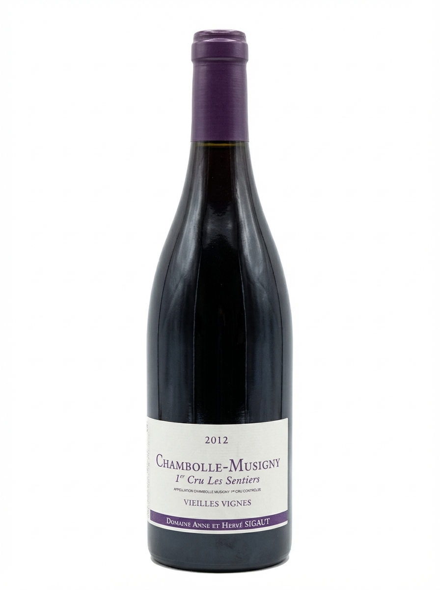 안 에 에르베 시고 샹볼 뮤지니 1er 크뤼 레 샹티에 2012