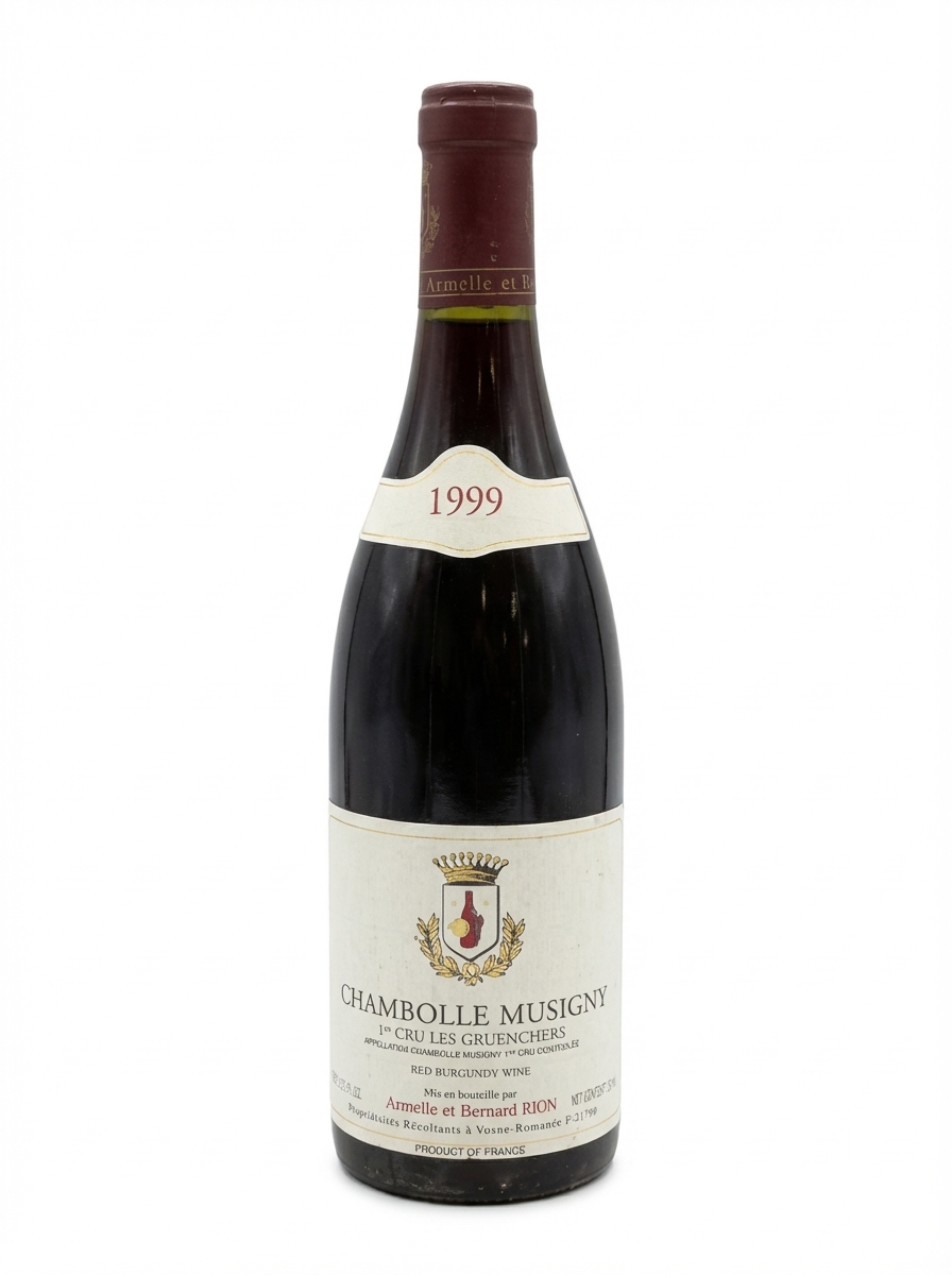 아르멜 에 베르나르 리옹 샹볼 뮈지니 프르미에 크뤼 레 그뤵셰르 1999